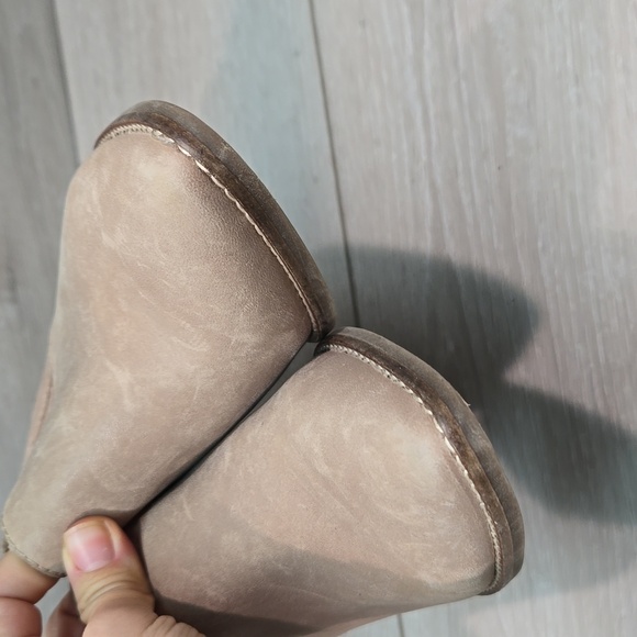 Lucky Brand Women Tresee Ankle Pointed toe heels leather boots shoes sz 8.5M - Picture 4 of 11